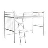 Pionnier ロフトパイプベッド【シングル】 ホワイト 102021_WH