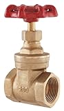 Ldr 022 1105ゲートバルブ、1インチIPS、鉛フリー真鍮