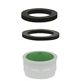 Plumb Pak pp800 – 202lf bubble-stream Regularエアレーター挿入1.5 GPM with 2ワッシャー、鉛フリー