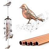 Koonafy 風鈴 ウィンドチャイム 吉祥鳥 ラッキーバード 7種類 欧風 動物 ショップの装飾 ギフト チャイム ドアチャイム 屋外 屋内 インテリア 金属製 ウィンドベル 美しい音色 雰囲気作り 寝室 玄関 バルコニー 飾り用品 御守り 庭用の大きな風鈴 玄関風鈴 (G吉祥鳥型)
