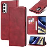対応 Moto g52j 5g ケース 手帳型 スマホケース motorola g52j 手帳型ケース moto g52j 5g ii カバー 手帳型 カードスロット、キックスタンド レザー(ネイビー)
