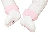 Toyobuy(トヨベイ) 新生児 赤ちゃん ベビー 3足セット 秋冬 可愛い 動物 柔らかい 通園 通学 厚手 防寒 フランネル 家居 ソックス 長い 冬用靴下 ピンク M