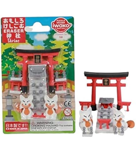 Amazon.co.jp: イワコー おもしろ 消しゴム 食堂 ケシゴム (7個入り