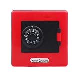 floralbyクリエイティブMoney Saving Bank Lockableセーフ貯金箱お金コインボックスギフト One Size レッド Floralby-321