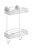 Wenko バキュームロック 2-Tier ウォールラック 20886100