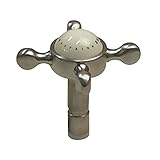 Rohl 9.01456P-STN Perrin & Rowe Crosstop Handle Only with Plain Indicator & No Hot or Cold Marking 3