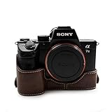 kinokoo SONY ソニー A9/A7R III (A7R3)/A7Ⅲ 専用カメラケース ILCE-9/A7R3 ボディケース バッテリーの交換でき 三脚ネジ穴付き(コーヒーB)