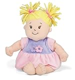 Manhattan Toy Baby Stella Blonde Hair Soft Nurturing First Baby Doll [並行輸入品]