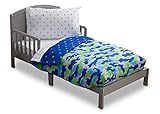Delta Childrenリバーシブル男の子幼児用4ピース寝具セット(フィットシート、フラットフィットトップシート、フィット掛け布団、枕カバー）、Boys ' M B012600-2202