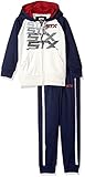 STX Little Boys' Toddler Fleece Hoodie and Jogging Pant Ty Navy 4T [並行輸入品]