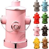 ゴミ箱 ふた付き おしゃれ 消火栓 ゴミ箱 ペダル 25L/35L/55L ダストボックス ブリキ缶 蓋付き 屋外 トイレ キッチン 寝室 生ゴミ ペダル式ゴミ箱,イエロー,M リビング ダイニング