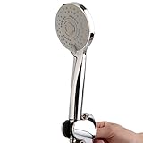 ユニバーサル シャワー ヘッド 5 モード機能クローム大風呂で馬ブラケット世界中へ お店