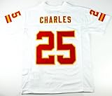 Jamaal Charles # 25 Kansas City Chiefs Nfl Youthミッドティアジャージーホワイト