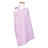 Trend Lab Orchid Bloom Dot Nursing Cover, Purple by Trend Lab