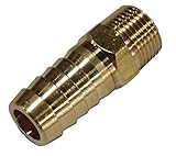 真鍮製 ホースニップル 【ネジ規格】R3/8【ホース差込口外径】16mm