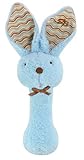 Stephan Baby Fuzzy Bunnie Rattle, Patel Blue by Stephan Baby [並行輸入品]
