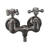 Barclay Leg Tub Filler with Old Style Spigot and Metal Cross Handles [並行輸入品]