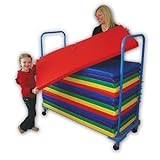 Kinder Rainbow Designer Mat Red 22 X 48 X 2 [並行輸入品]