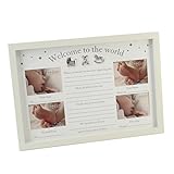 Bambino by Juliana MDF Baby Photo Frame - Four Aperture by Widdop Bingham