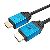 HORIC ハイスピードHDMIケーブル 1.5m イーサネット 3D 4KX2K解像度 フルHD 対応 金メッキ端子 HDM15-893BL