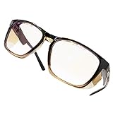 [モレーンコーポレーション] 花粉+飛沫+ブルーライト50%カットアイウェアUNIVET571【Contemporary】 (Honey)