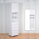 サニタリーラック【Figaro】幅45cmタイプ (ホワイト)