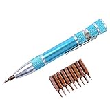BSTPOWER 9 in 1 Pocket Small Precision Screwdriver Set Magnetic Pen Style with 5 Point Pentalobe Slo