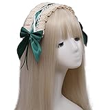 チャーム ロリータ かわいい ヘッドドレス 髪飾り リボン付き ヘアアクセサリー コスプレ系 萌え系 お人形 茶話会 パーティー レース フ