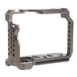 ソニーA7S3用カメラケージ、アルミニウム合金1/4インチマルチホールエクステンションフレーム保護ケース拡張保護カバーシェルソニーA7S3カメラ用