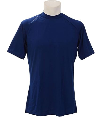 Amazon.co.jp: MIZUNO ミズノ Tシャツ 丸首 12JA7T6214 14：ネイビー L 