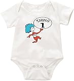 VRW thing-1- – ユニセックスワンジーロンパースbodysuit-01 カラー: ホワイト