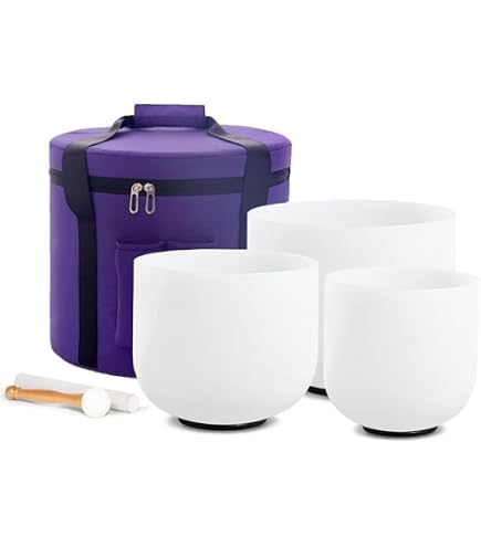Amazon.co.jp: Hye-eun 528hz クリスタルシンギングボウル 8インチ C