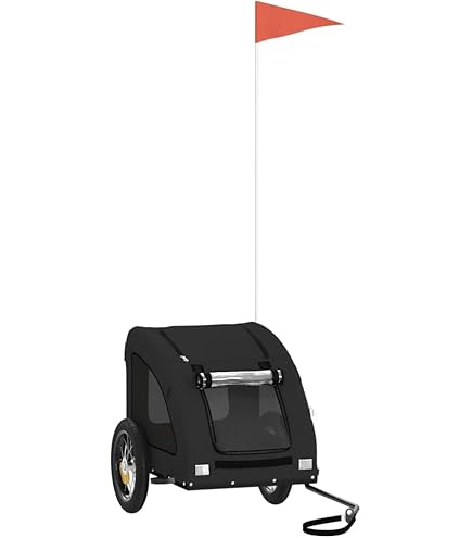 Amazon.co.jp: vidaXL 2-in-1 ペット用 自転車トレーラー＆ジョギング