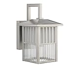 Chloe Lighting CH22025PN11-OD1 Transitional Frisco, Transitional 1-light Painted Nickel Outdoor Wall