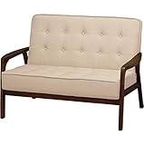 ソファー ソファ 2人掛け 布 2人用ソファ カウチソファー カウチ 2人掛けソファー 2人掛けソファ 二人 2人 北欧 ナチュラル ファブリック 布製 2人掛け 2人掛けソファー 2P ベージュ おしゃれ 左 右タイプ有り