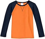 CityスレッドBaby Boys ' v-stitchラグランソフトリブTee、幼児 カラー: オレンジ