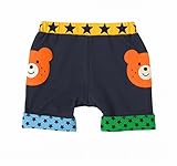 ミキハウス ホットビスケッツ(MIKIHOUSE HOT BISCUITS) サイドにドン☆ワッペン付き6分丈パンツ 72-3105-956 80cm オレンジ