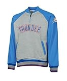 Oklahoma City Thunder NBA Big and Tallメンズプルオーバースウェットシャツ、グレー( xx-lar。。。