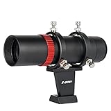 SVBONY SV165 ガイドスコープ ファインダースコープ ミニサイズ 40mm f/4 望遠鏡ファインダー 1.25" & T2 接続タイプ 自動ガイドカメラに最適 ファインダー用