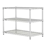 ルミナス オーダーラック ルミナススリムシリーズ 3段 +延長4本(+61.5cm) 幅121.5×奥行61×高さ144.3cm ゴムキャスター大仕様(ストッパー付) SM12600000075DDYY-3