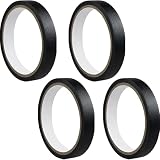 fogman マスキングテープ カラフル 幅広 マステ 紙テープ 幅24mm 長さ12ｍ (ブラック)