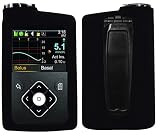 プレミアムソフトシリコンケース Medtronicインスリンポンプ用 (MiniMed 630G MiniMed 640G MiniMed 670G MiniMed 770G) (ブラック)