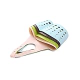 4パックHangingキッチンシンクキャディスポンジホルダーキッチンオーガナイザークリーニングブラシSoapバスルーム蛇口シャワー、調節可能なスナップ液体Drainerラック、プラスチック