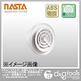 ナスタ 丸型レジスター　キョーワ150(内径φ152)用　花粉除去用フィルター・防虫網付つき シルバーグレー （KS-8603PRNFK-#）