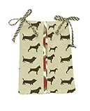 Cotton Tale Designs Houndstooth Diaper Stacker by Cotton Tale Designs