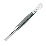 アネックス(ANEX) ステンレスピンセット 有鈎型 130mm 12本組 No.220