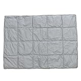 [ねむりの部屋] ダウンケット 羽毛 マルチ ウォッシャブル 肩掛け ポンチョ 膝掛け 巻きスカート アウトドア キャンプ 防寒 洗える 冬用 ポンチョ マルチケット QK4927 (ブラック)