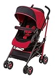 日本育児 nihonikuji 一人乗り・AB型ベビーカー スマートスティック レッド 約幅53×奥行き68×高さ104cm 9.7kg 6100032001 1ヶ月~3歳(15kg)頃まで対象 コン