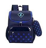 学校の子供の学校のバッグToddleリュックリュックサックバックパック（ブルー）