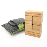 Tegu 正規輸入品 木のおもちゃ マグネット積み木 オリジナル 8ピース (ナチュラル)